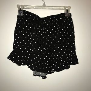 Cute Black & White Polka Dot Mossimo Shorts